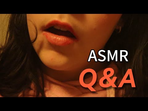 ASMR Q&A for sleep #whispering