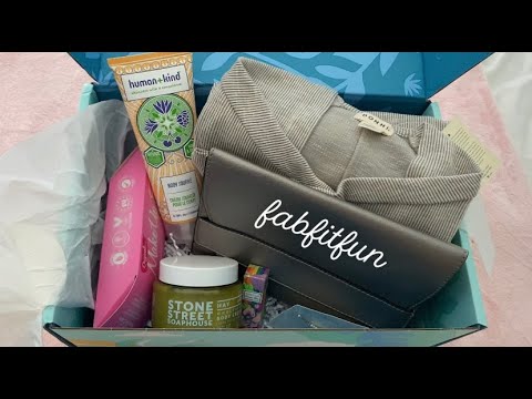 ASMR Summer FabFitFun Unboxing ☀️