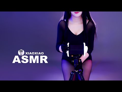 👐黑色手套发出的按摩声-超舒服😌Relax  Treatment of insomnia スリープ 자다 자다  8K 60FPS | 晓晓小UP ASMR