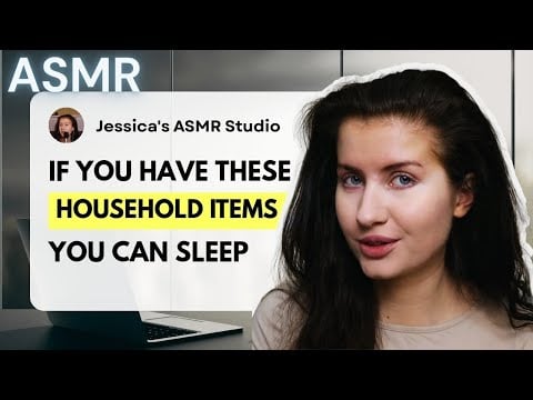 ASMR If You Own These Household Items You Can Go To Sleep / Collect Points (soft spoken) air tracing