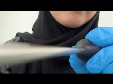 ASMR | Fast Cranial Nerve Exam & ADHD Test (Personal attention, glove sounds, light trigger)