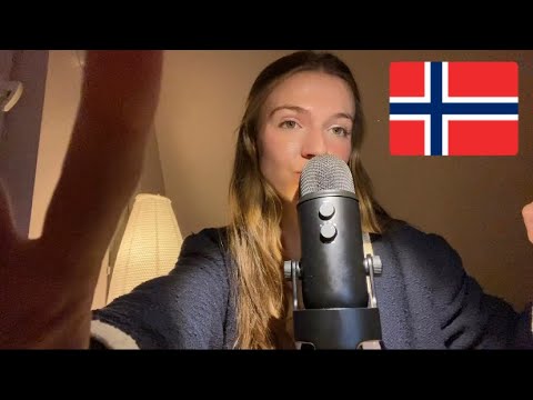 ASMR speaking norwegian🇳🇴