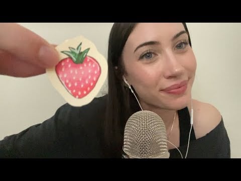 ASMR | Can You Read My Lips? Guess the Word w/ Picture Clues: Relaxing Semi-Inaudible Whispers 