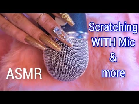 10 X Best ASMR Triggers for Sleep & Relax ❤️ Textured Scratching WITH Mic, Dual Triggers, Tapping