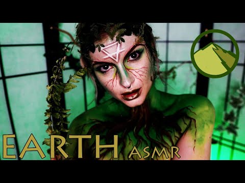 ASMR 🌍 Earth Element 🌱 Wood, nature, birds, leaves