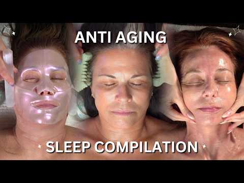 Anti-Aging Sleep Compilation 🌙 Rejuvenating ASMR Facials for Sleep & Relaxation #asmr