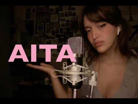 ASMR AITA, whispered closeup whispering for sleep and relaxation