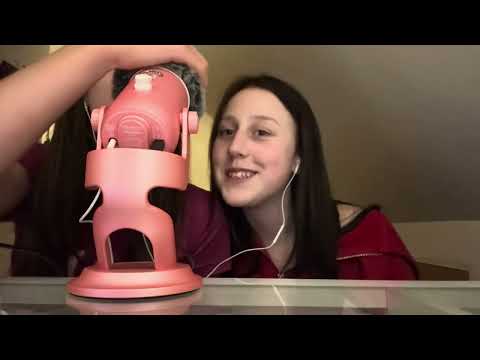 My friend tries ASMR