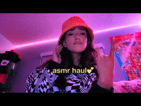 ASMR Haul 💅🏼💕 Ulta, TJ Max, Target|Nail tapping