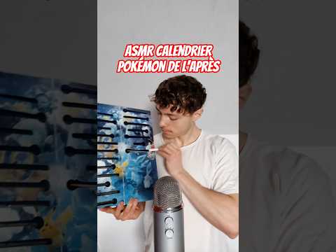 asmr calendrier Pokémon de l'après