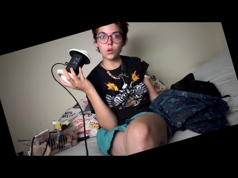 Clothing Haul ASMR in Hospital 