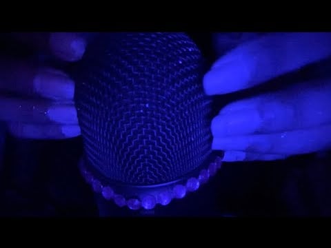 ASMR Bare Mic Scratching and Mouth Sounds (No Talking)