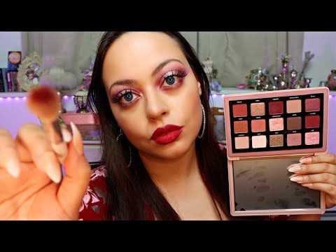 ASMR| Doing Your Fall Makeup Roleplay (PERSONAL ATTENTION)
