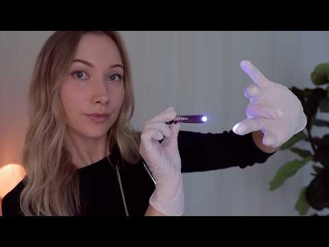 ASMR Cranial Nerve Exam (On an Imaginary Person) | Detailed Medical Roleplay 🩺