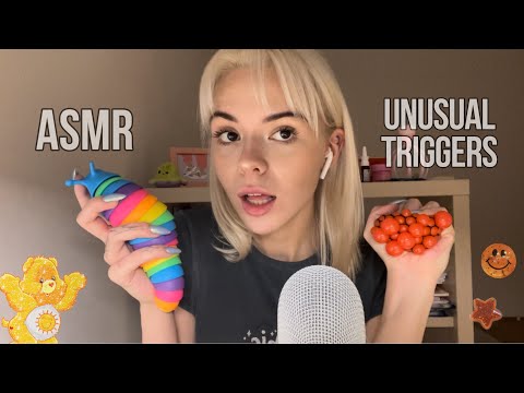 ASMR RANDOM UNUSUAL TRIGGERS ( full video is for yt sponsors or on boosty/patreon)