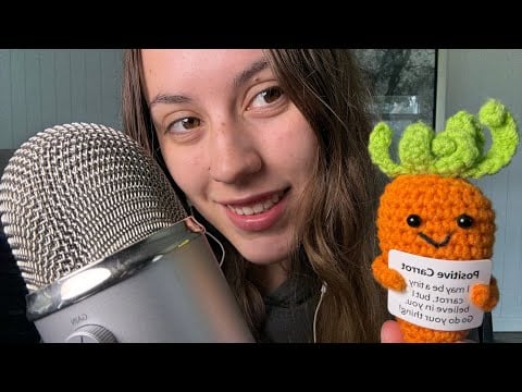 ASMR Inaudible Whispers, Mouth Sounds and Mic Brushing 