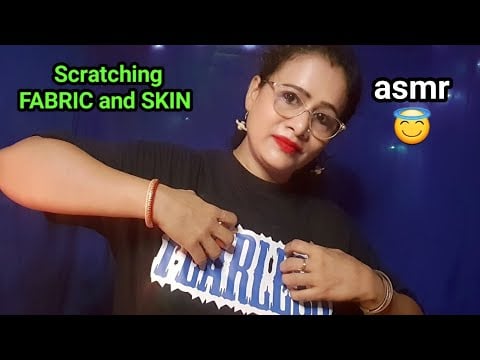 Asmr Scratching FABRIC & SKIN 👏😇| Asmr Ghosal | tingly asmr