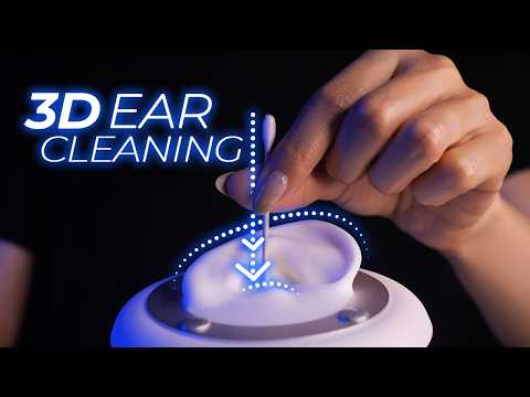 ASMR Deepest Inner Ear Cleaning for Sleep with Slow 3D Brain Penetration (No Talking)