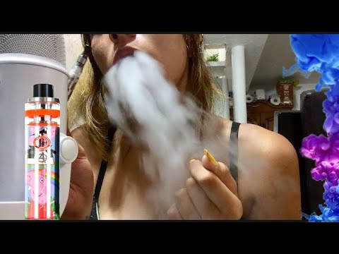 ASMR EN ESPAÑOL/ V A P E A N D O / RELAXXX