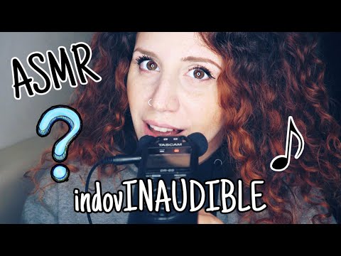 ASMR ita • indovINAUDIBLE #2 🎵🎶 riesci ad INDOVINARE le CANZONI lette in INAUDIBLE?!🎶🎵