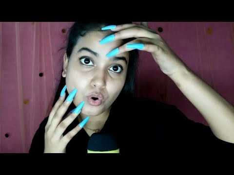 ASMR Fast not But Aggressively My Plastic Face Tapping