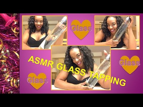 ASMR TINGLES AND TAPPING SOUNDS- VOSS WATER GLASS TIPPY TAT-TAT-TAT