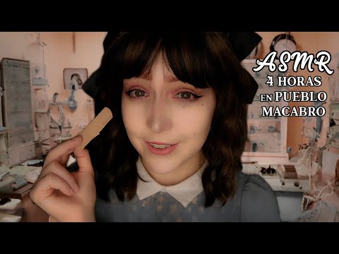 ⭐ASMR La Oscura Verdad de Pueblo Macabro🕷️ [Sub] 4 Horas de ASMR para Dormir, Compilado