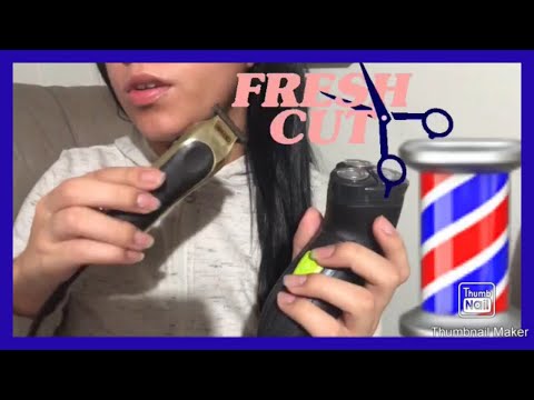 BARBER SHOP ASMR ROLEPLAY || Cloud Pink ASMR