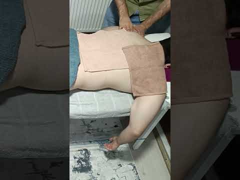 LEGENDARY BACK VERY RELAXING TURKISH MASSAGE THERAPY #shorts  #asmr #massage #satisfying #relaxing