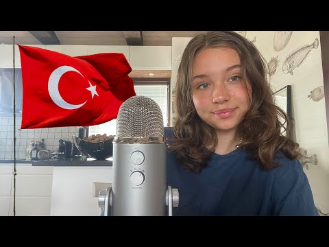 ASMR I Whispering in Turkish/ Türkçe! Saying Turkish Provinces 🇹🇷