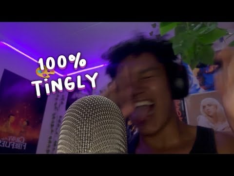 ASMR MOUTH SOUNDS AT MAX SENSITIVITY (100% TINGLES) 🎨