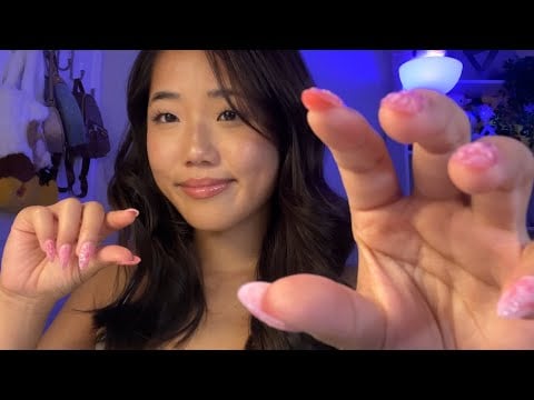 Plucking Your Negative Energy 😌 Soft Whispering & Visual ASMR For Relaxation 