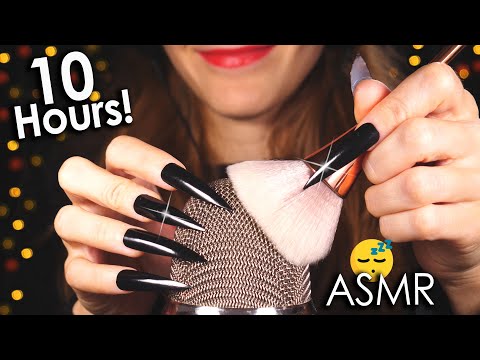 [10 Hours ASMR COMBO] 😴 DEEP BRAIN Scratching & Massage (No Talking)