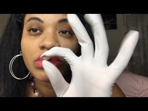 ASMR| 🧤Latex 🧤 Gloves Play❤️❤️