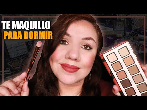 🔴 ASMR Te MAQUILLO Hasta que te Duermas / Roleplay Interactivo en Español