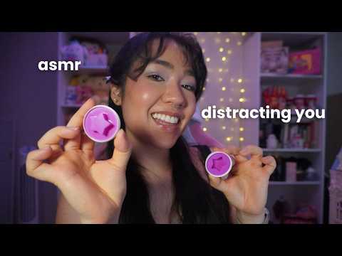ASMR To Distract You From Your Mean Thoughts (fast instructions)