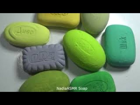 Dry Soap carving ASMR\ relaxing sounds\ No talking. Satisfying ASMR video\ Cutting soap