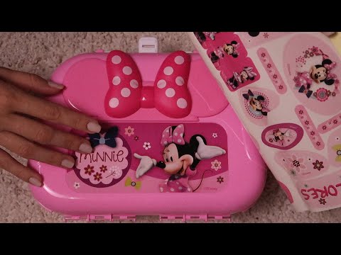 ASMR KIDS: MALETA DE MAQUIAGEM DA MINNIE