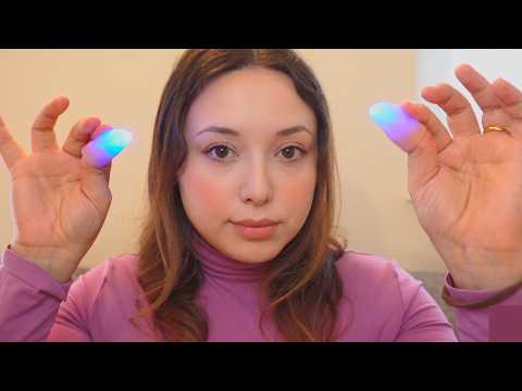 ASMR ITA 🔵 My MAGIC BLUE FINGERS extract ALL your Negative Energy! (Amazing Result) 🤯✨