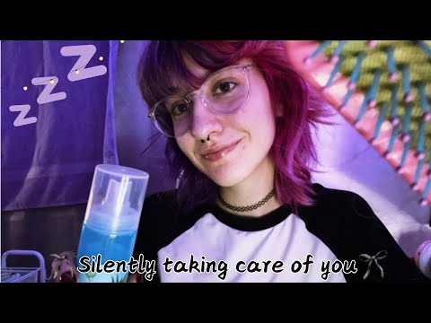 Silently taking care of you lofi asmr