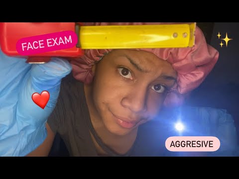 ASMR - Aggressive Face Exam (Navi)