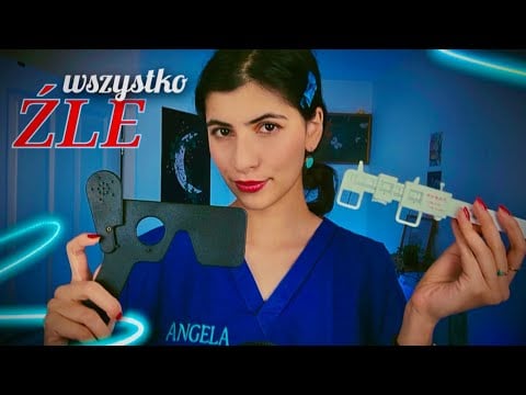 ASMR po polsku BADANIE WZROKU ale wszystko jest ŹLE roleplay 👁 