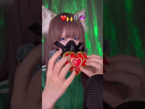 【絵文字ASMRチャレンジ】#asmr #四葉の抹茶 #emojichallenge  #shorts