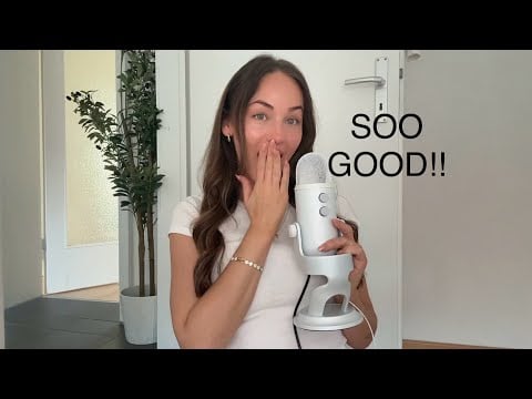 ASMR First Time Using My New Blue Yeti Mic (Intense Mic Scratching, Up-Close Whispering)🎤