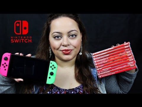 ASMR | Nintendo Switch - Button Sounds, Tapping, Game Collection
