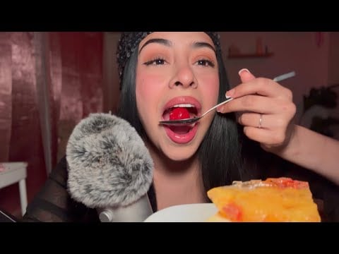 ASMR / COMIENDO GELATINA MUCHO ASMR 
