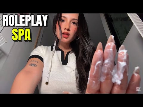 ASMR ROLEPLAY 🧖🏻 Spa con tu Cosmetóloga Personal 💆🏻‍♀️ (Masajes, rostro & cabello)