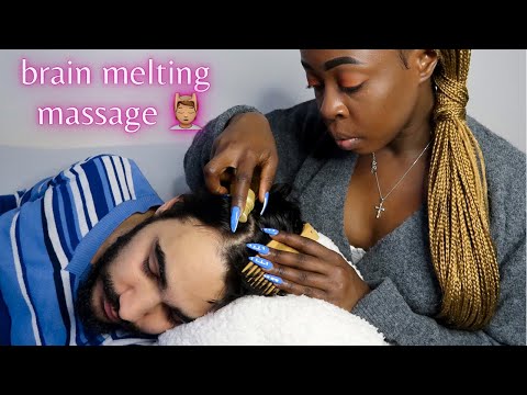 {ASMR} 1 Hr HAIR GREASING ~ Deep Sleep Hypnosis 💆🏽