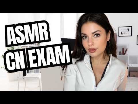 ASMR Hirnnervenuntersuchung 🧠 (Cranial Nerve Exam) - Entspannung