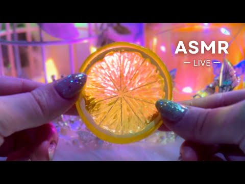 LIVE ASMR for sleep🩵 (No talking,No mouth sounds) #relax #shorts